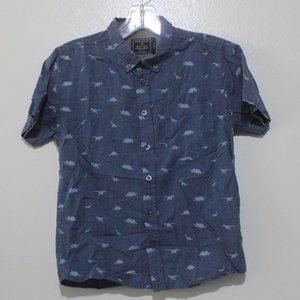 Artistry In Motion Dinos Slim Fit Casual Button Up
